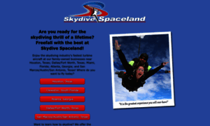Skydivespaceland.com thumbnail