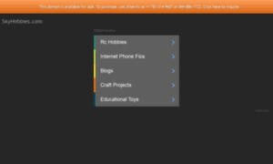 Skyhobbies.com thumbnail