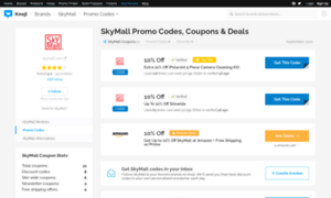 Skymall.bluepromocode.com thumbnail