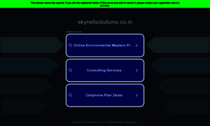 Skynetsolutions.co.in thumbnail