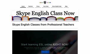 Skypeenglishclassnow.com thumbnail