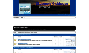 Skypeople-clubhouse.freeforums.net thumbnail