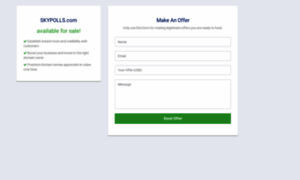 Skypolls.com thumbnail
