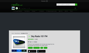 Skyradionl.radio.net thumbnail