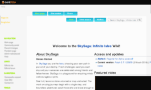 Skysaga.gamepedia.com thumbnail