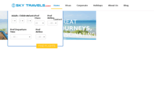 Skytravels.af thumbnail