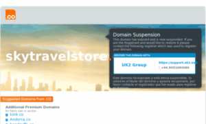 Skytravelstore.co thumbnail