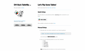 Slack-tableflip.herokuapp.com thumbnail
