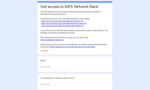 Slack.safenetwork.org thumbnail