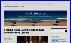 Slackinvestor.com thumbnail