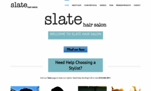 Slatehairsalon.com thumbnail