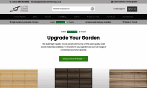 Slattedscreenfencing.co.uk thumbnail
