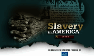 Slaveryinamerica.org thumbnail