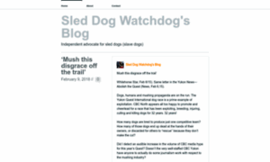Sleddogwatchdog.com thumbnail