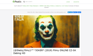 Sleduj-filmy-top-joker-online-cz-sk-dabing.peatix.com thumbnail