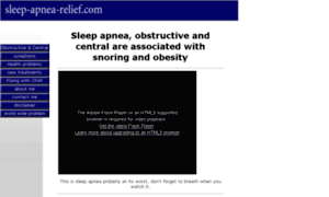 Sleep-apnea-relief.com thumbnail