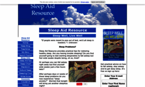 Sleepaidresource.com thumbnail