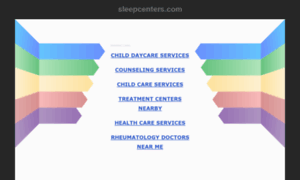 Sleepcenters.com thumbnail
