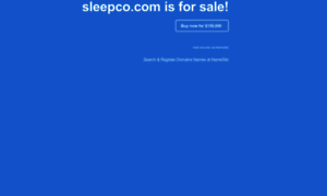 Sleepco.com thumbnail