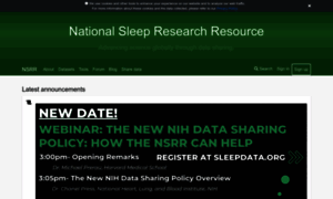 Sleepdata.org thumbnail