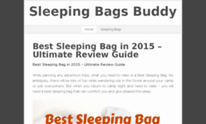 Sleepingbagsbuddy.com thumbnail