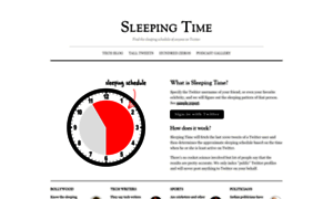 Sleepingtime.org thumbnail