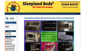 Sleeplandbeds.co.uk thumbnail