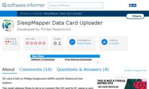 Sleepmapper-data-card-uploader.software.informer.com thumbnail