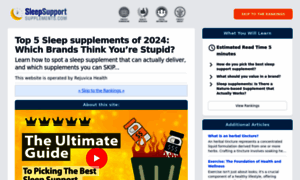 Sleepsupportsupplements.com thumbnail