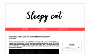 Sleepy-cat.com thumbnail