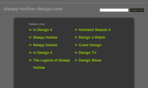 Sleepy-hollow-design.com thumbnail