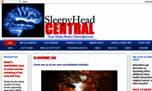 Sleepyheadcentral.blogspot.com thumbnail