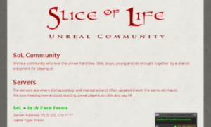 Slice-of-life.org thumbnail