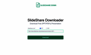 Slidesharedown.net thumbnail