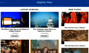 Slightlyblue.com thumbnail