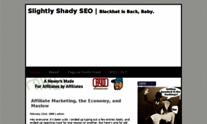 Slightlyshadyseo.com thumbnail