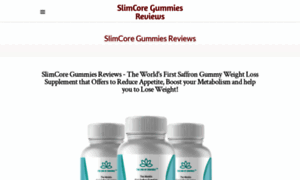 Slimcoregummiesreviews.weebly.com thumbnail