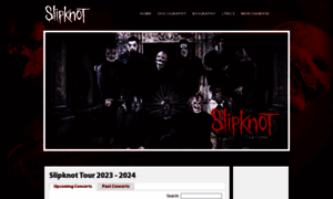 Slipknottourdates.com thumbnail