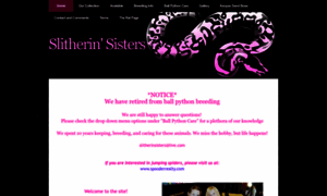 Slitherinsisters.com thumbnail