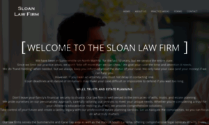 Sloanlawfirm.net thumbnail