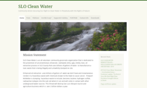 Slocleanwateraction.org thumbnail