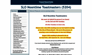 Slonoontime.toastmastersclubs.org thumbnail