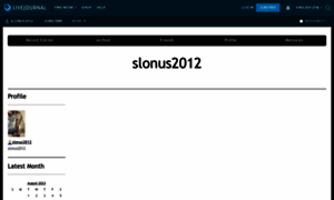Slonus2012.livejournal.com thumbnail