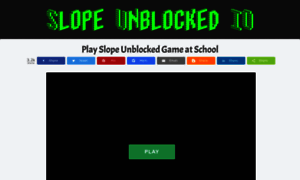 Slopeunblocked.io thumbnail