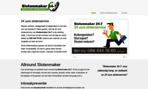 Slotenmaker24-7.nl thumbnail