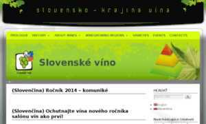 Slovakwines.com thumbnail