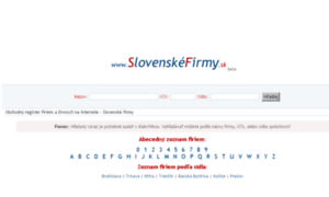 Slovenskefirmy.sk thumbnail