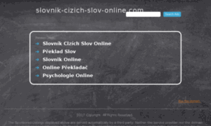 Slovnik-cizich-slov-online.com thumbnail