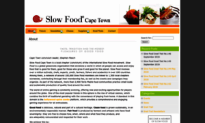 Slowfoodcapetown.co.za thumbnail