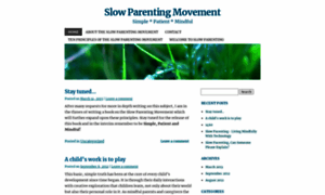 Slowparentingmovement.wordpress.com thumbnail